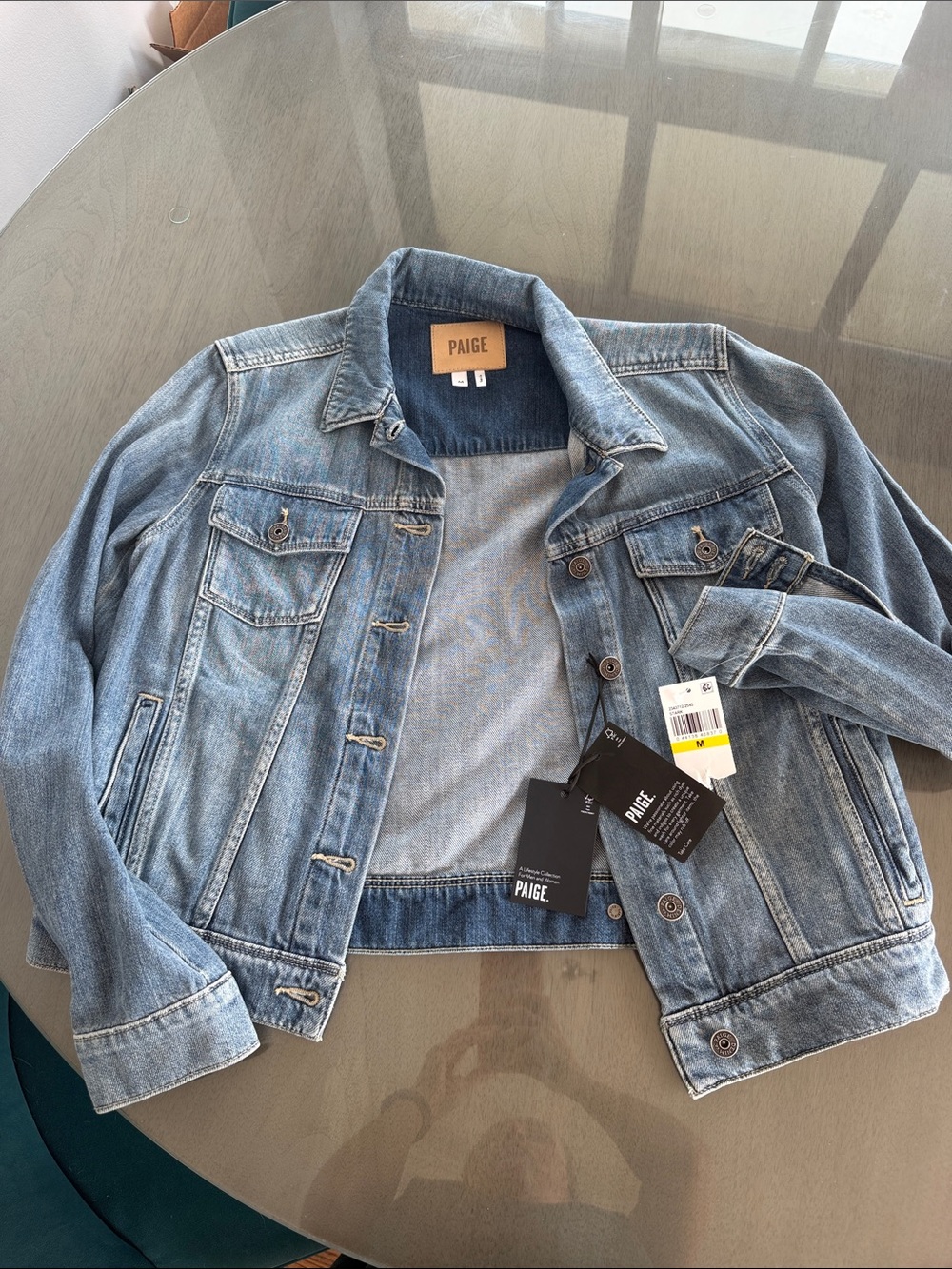 PAIGE Rowan Jean Jacket Size M